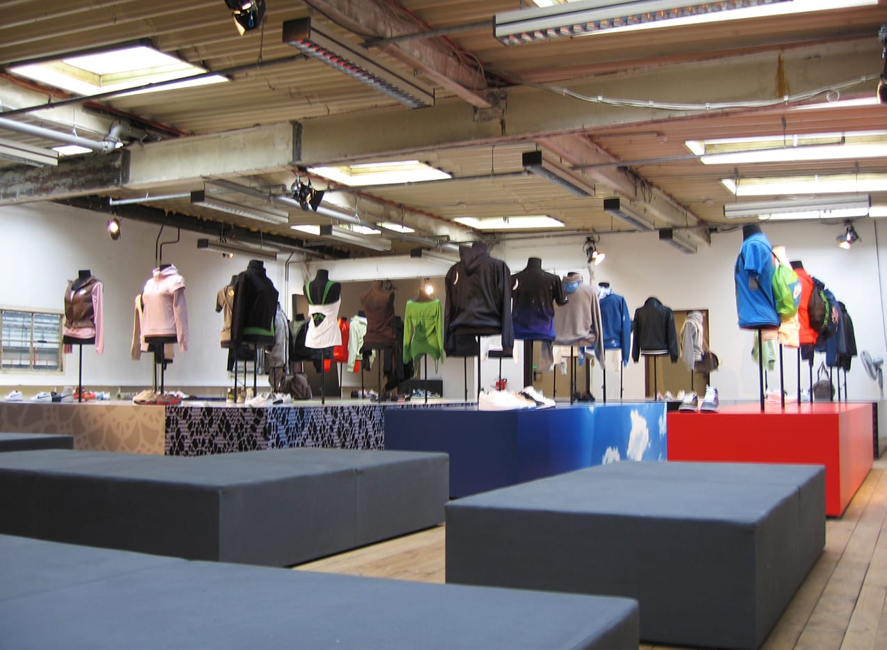 Nike trade fair stand design (BBB Berlin)